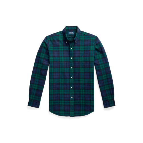 Πουκάμισο Custom Fit Plaid από βουρτσισμένο Oxford Polo Ralph Lauren