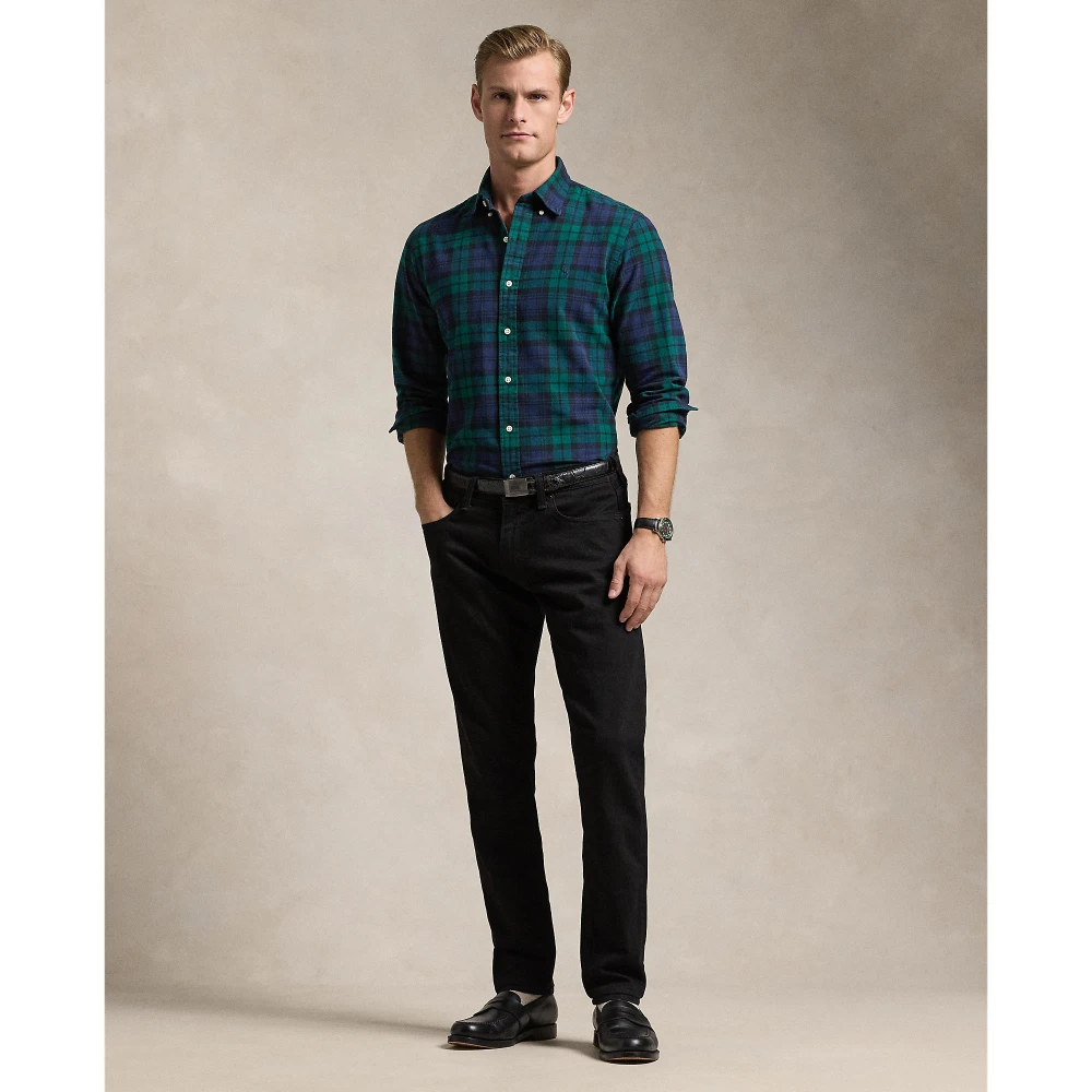 Πουκάμισο Custom Fit Plaid από βουρτσισμένο Oxford Polo Ralph Lauren