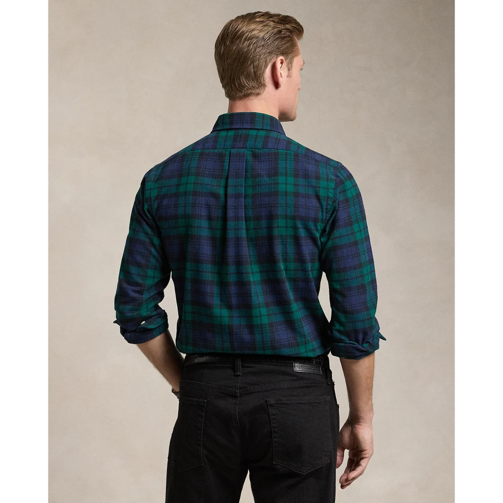 Πουκάμισο Custom Fit Plaid από βουρτσισμένο Oxford Polo Ralph Lauren