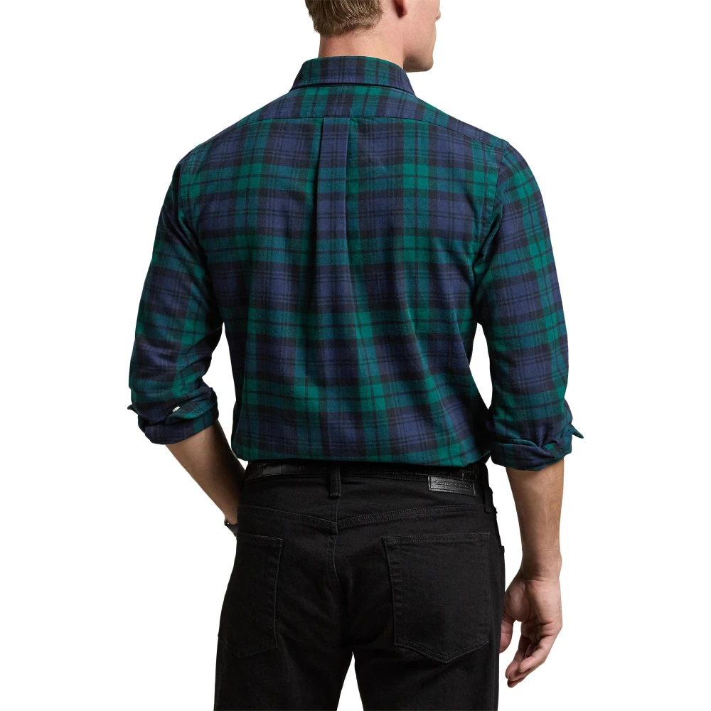 Πουκάμισο Custom Fit Plaid από βουρτσισμένο Oxford Polo Ralph Lauren