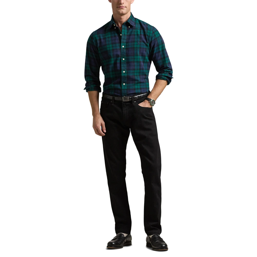 Πουκάμισο Custom Fit Plaid από βουρτσισμένο Oxford Polo Ralph Lauren