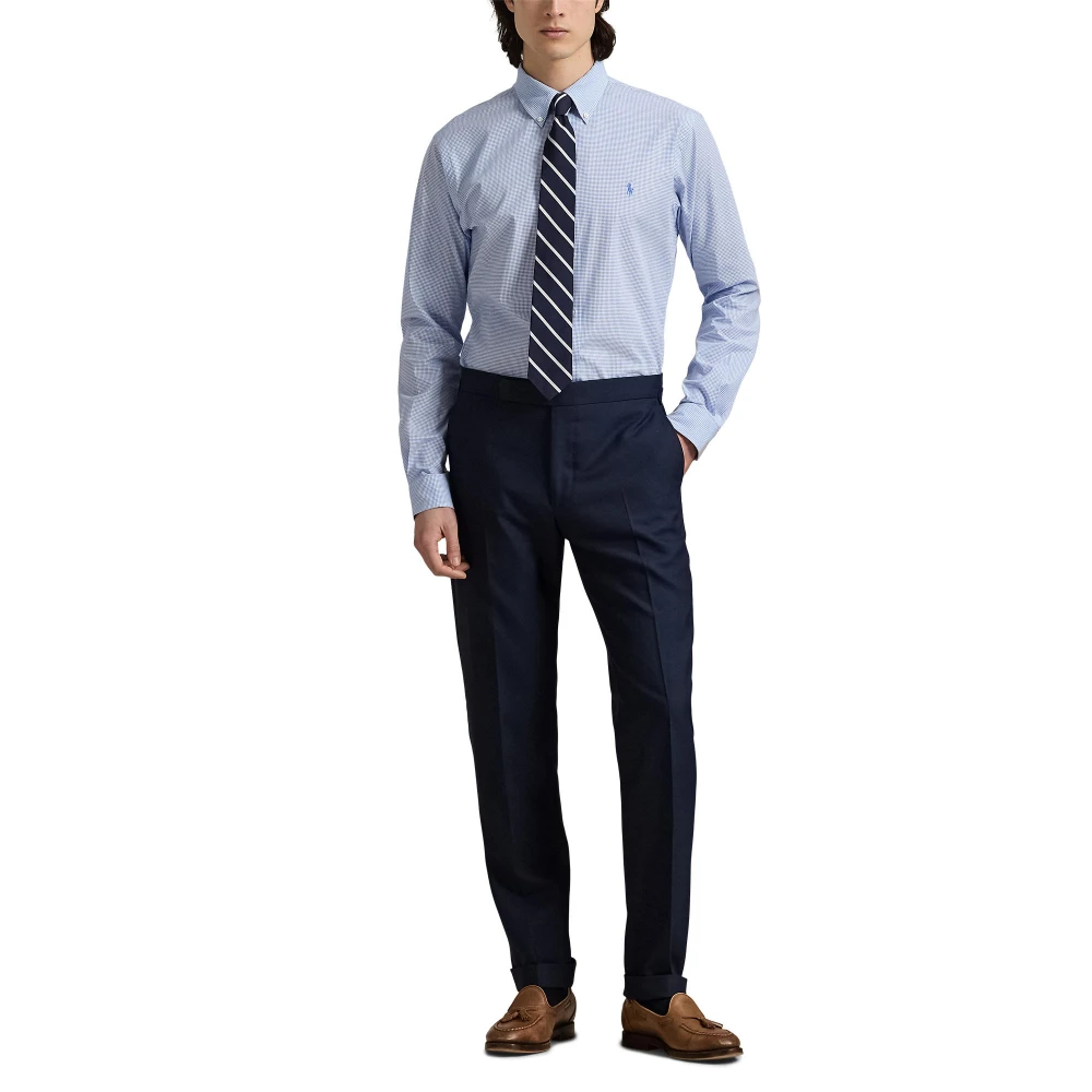 Πουκάμισο Custom Fit Houndstooth από ελαστική ποπλίνα Polo Ralph Lauren
