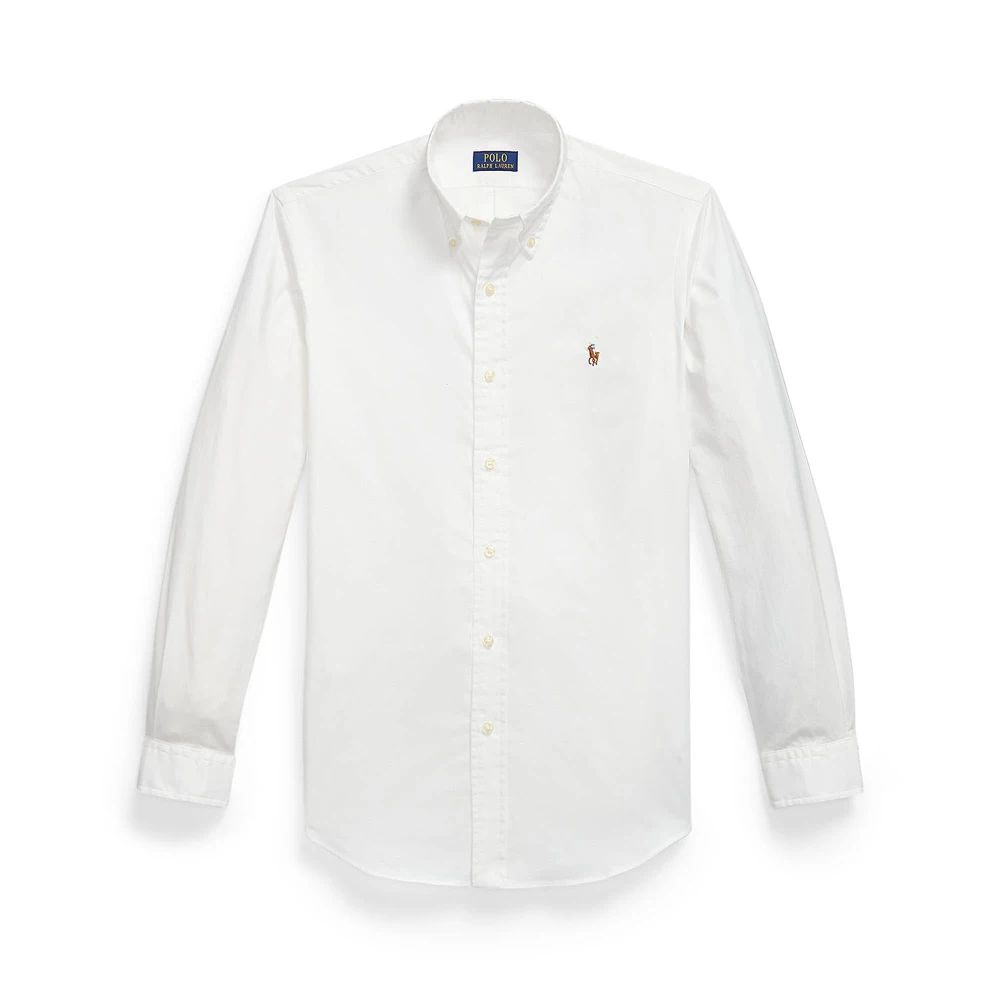 Πουκάμισο Custom Fit Stretch από Oxford Polo Ralph Lauren