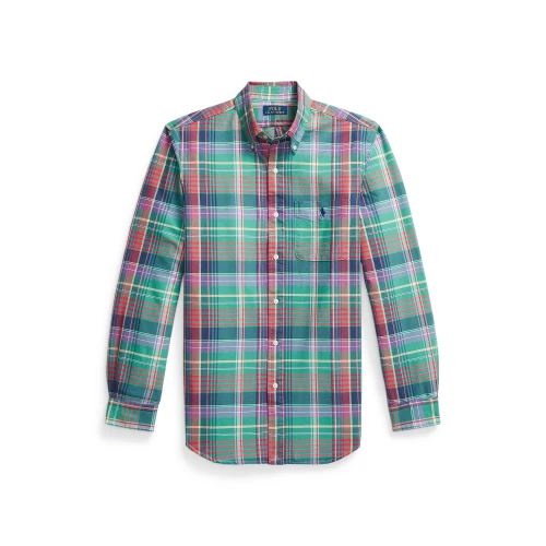 Πουκάμισο Custom Fit Plaid από Oxford Polo Ralph Lauren
