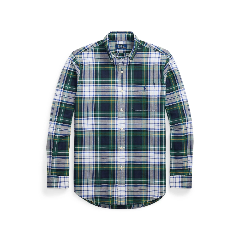 Πουκάμισο Custom Fit Plaid από Oxford Polo Ralph Lauren