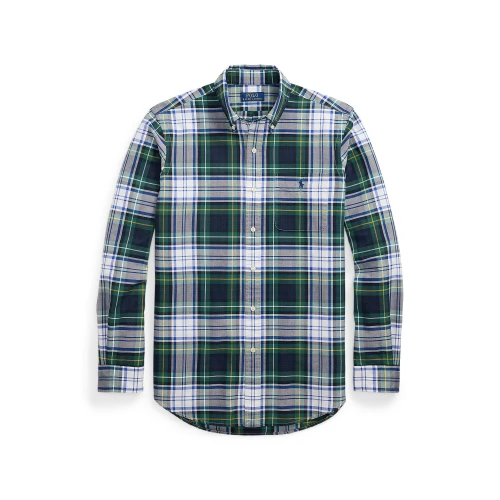 Πουκάμισο Custom Fit Plaid από Oxford Polo Ralph Lauren