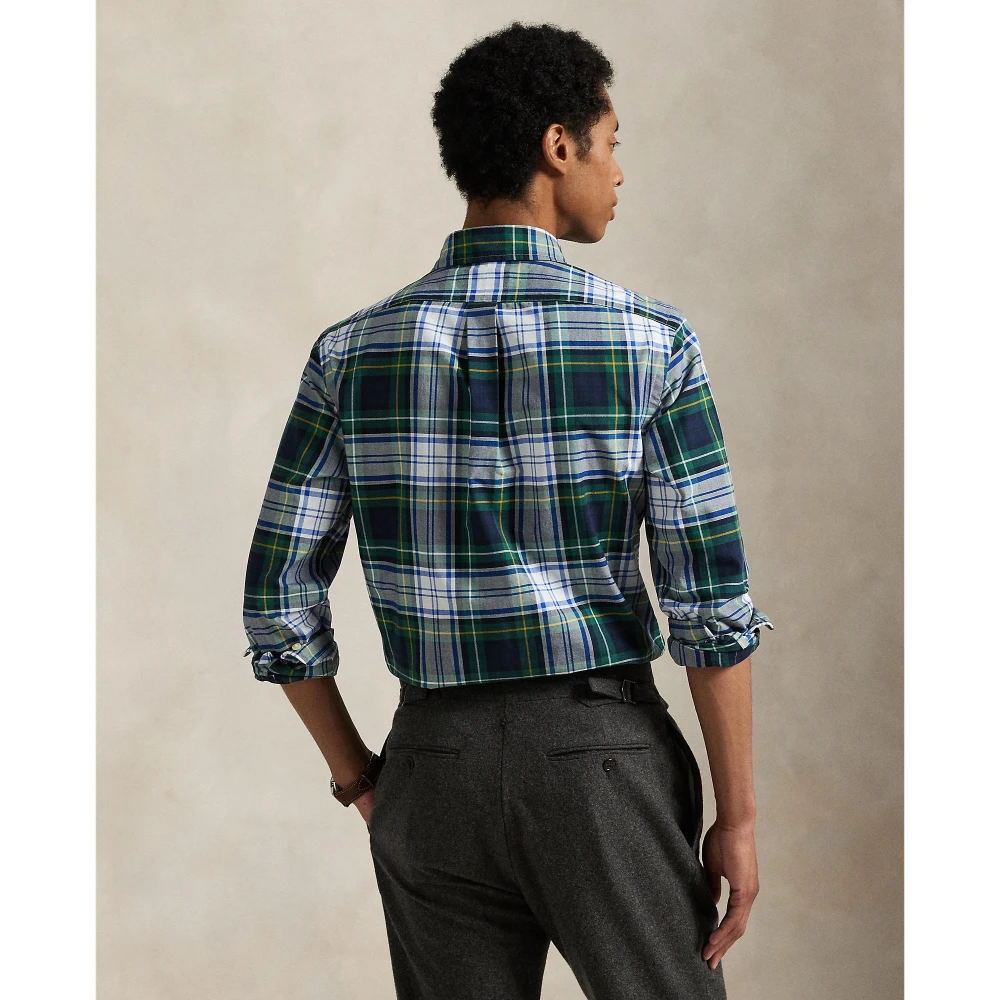Πουκάμισο Custom Fit Plaid από Oxford Polo Ralph Lauren