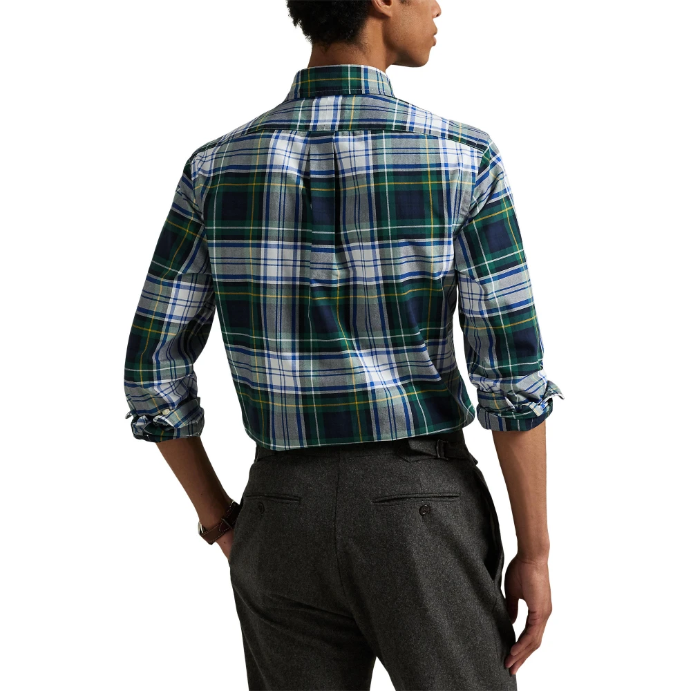 Πουκάμισο Custom Fit Plaid από Oxford Polo Ralph Lauren