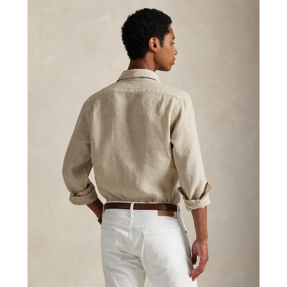 Πουκάμισο Custom Fit από λινό Polo Ralph Lauren