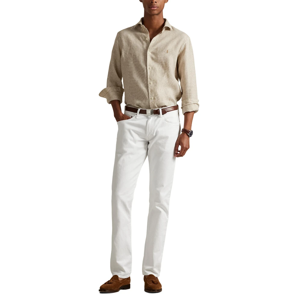 Πουκάμισο Custom Fit από λινό Polo Ralph Lauren