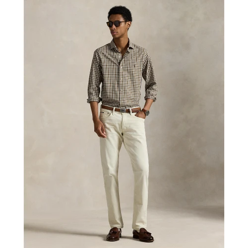 Πουκάμισο Custom Fit Plaid από ελαστική ποπλίνα Polo Ralph Lauren