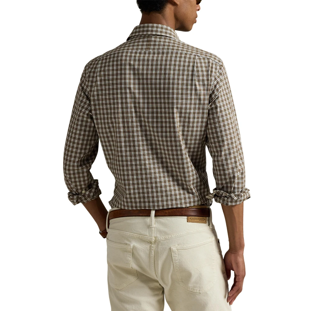 Πουκάμισο Custom Fit Plaid από ελαστική ποπλίνα Polo Ralph Lauren