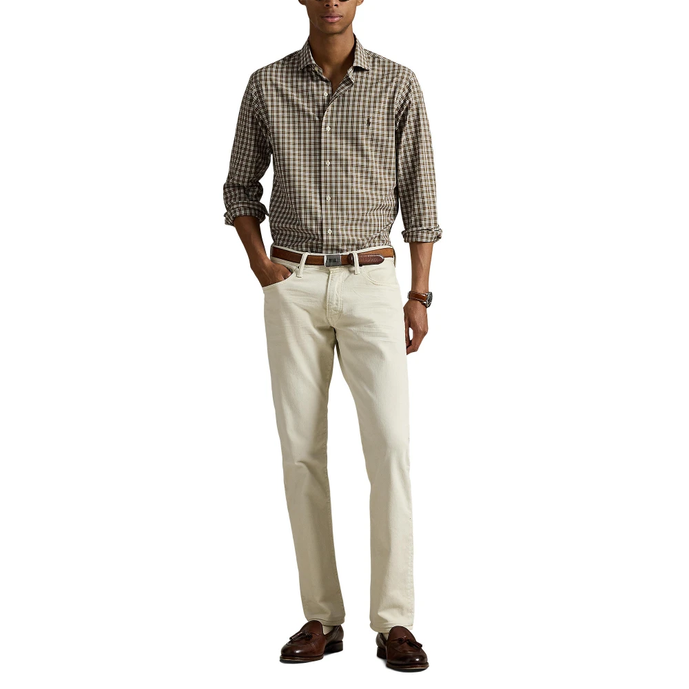 Πουκάμισο Custom Fit Plaid από ελαστική ποπλίνα Polo Ralph Lauren