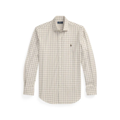 Πουκάμισο Custom Fit Plaid από ελαστική ποπλίνα Polo Ralph Lauren