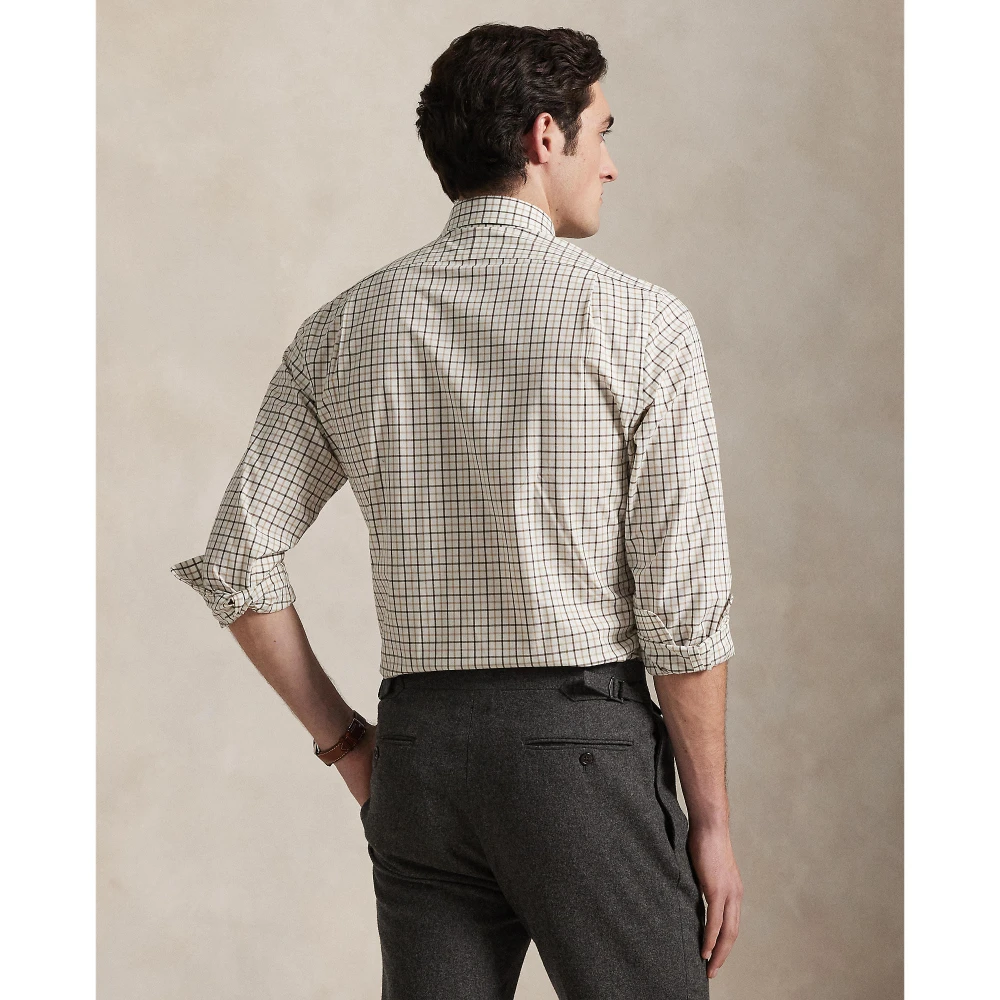 Πουκάμισο Custom Fit Plaid από ελαστική ποπλίνα Polo Ralph Lauren