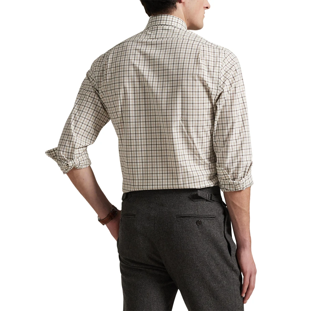Πουκάμισο Custom Fit Plaid από ελαστική ποπλίνα Polo Ralph Lauren