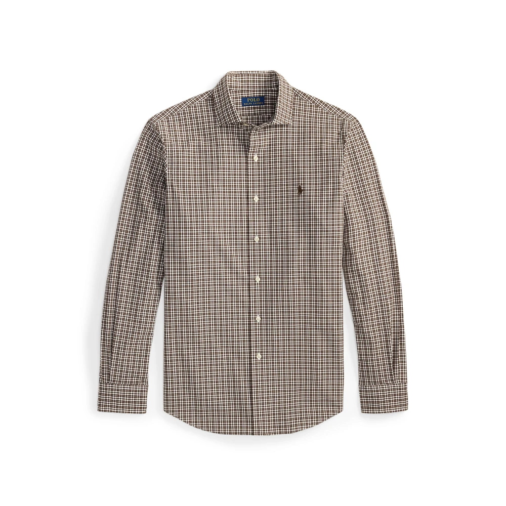 Πουκάμισο Custom Fit Plaid από ελαστική ποπλίνα Polo Ralph Lauren