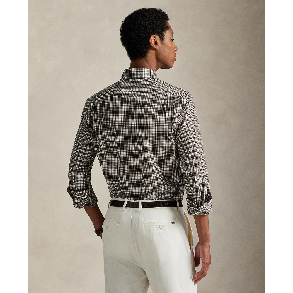Πουκάμισο Custom Fit Plaid από ελαστική ποπλίνα Polo Ralph Lauren