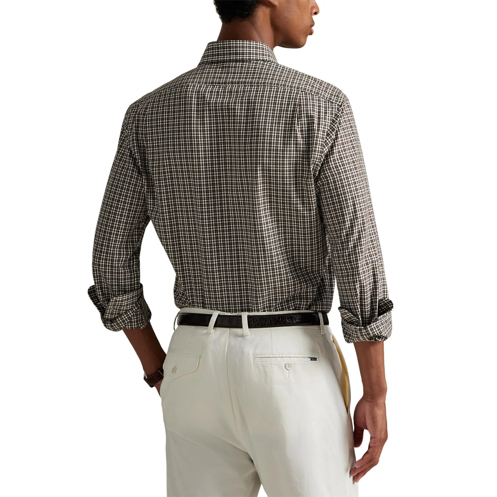 Πουκάμισο Custom Fit Plaid από ελαστική ποπλίνα Polo Ralph Lauren
