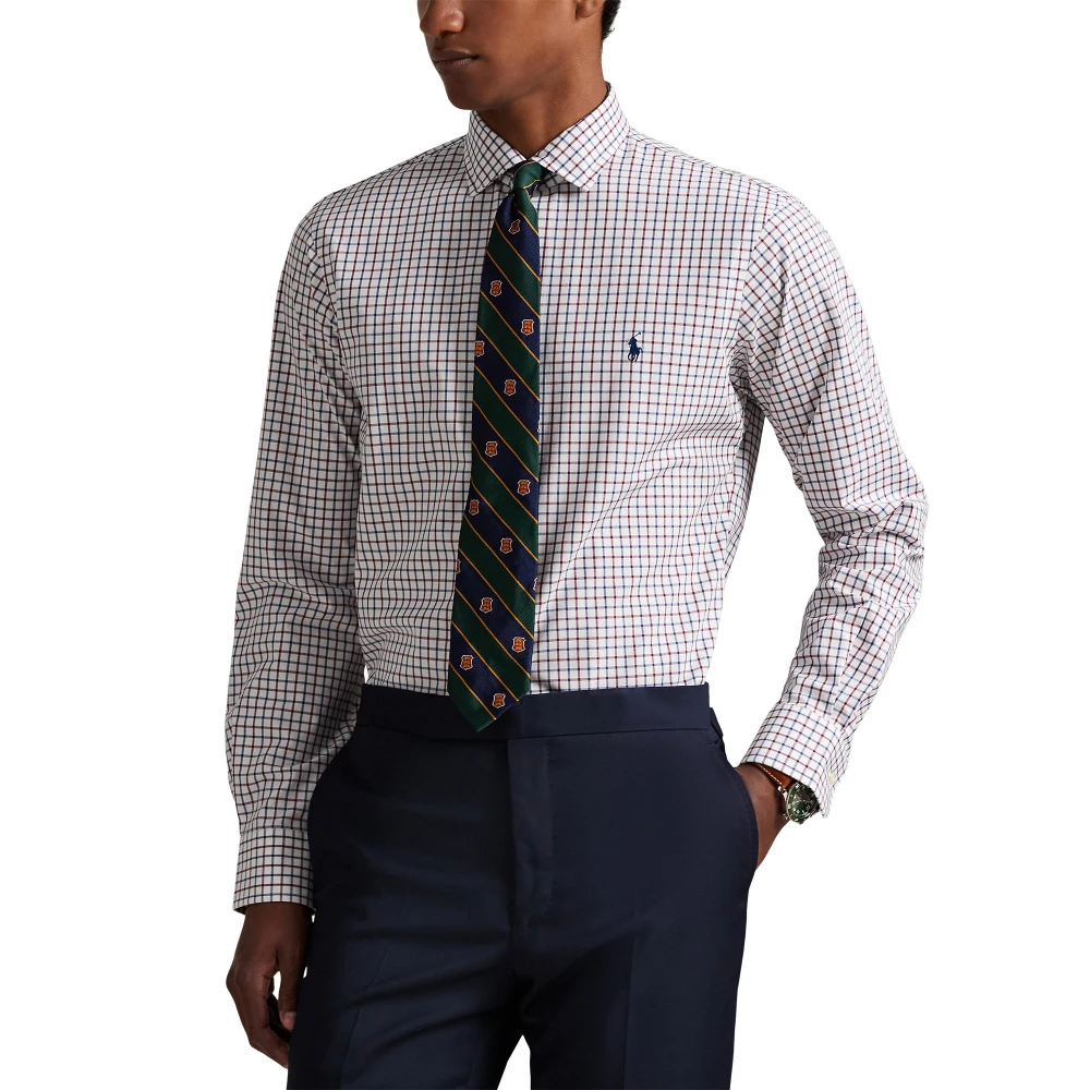 Πουκάμισο Custom Fit Plaid από ελαστική ποπλίνα Polo Ralph Lauren