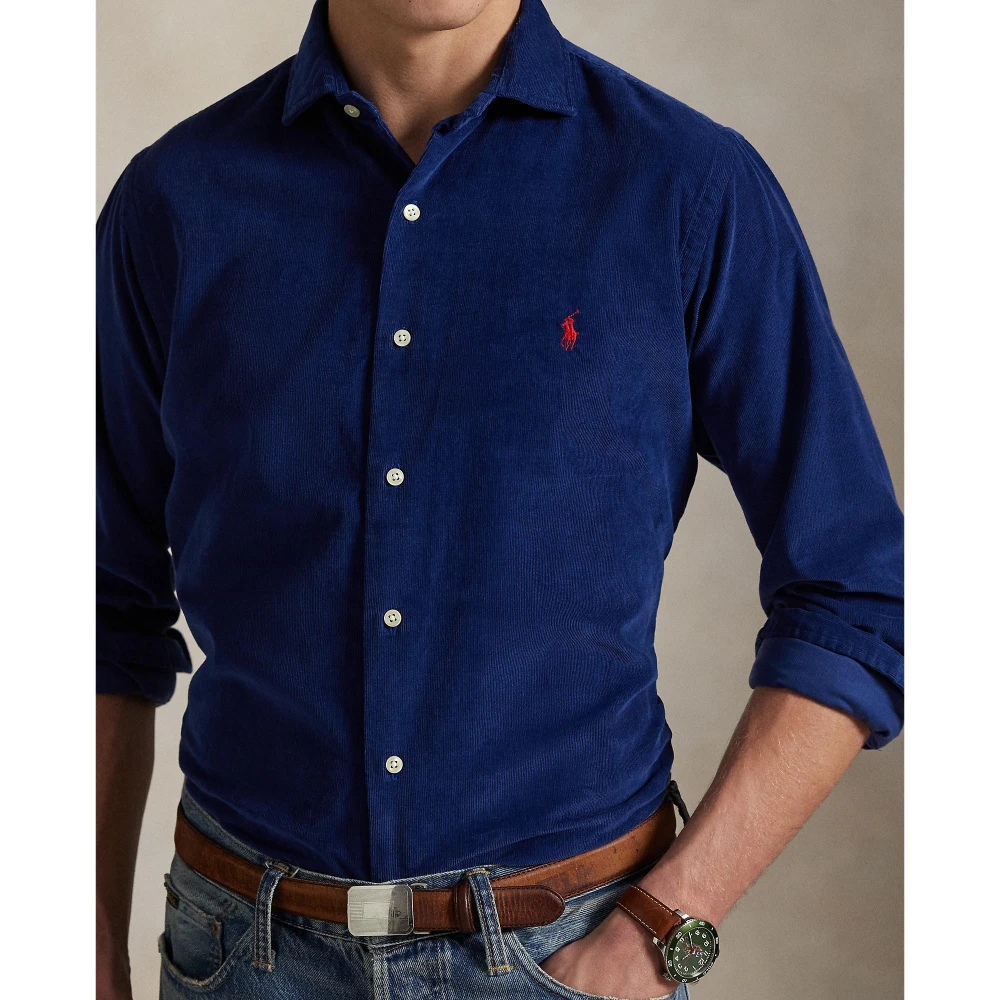 Πουκάμισο Custom Fit από κοτλέ Polo Ralph Lauren