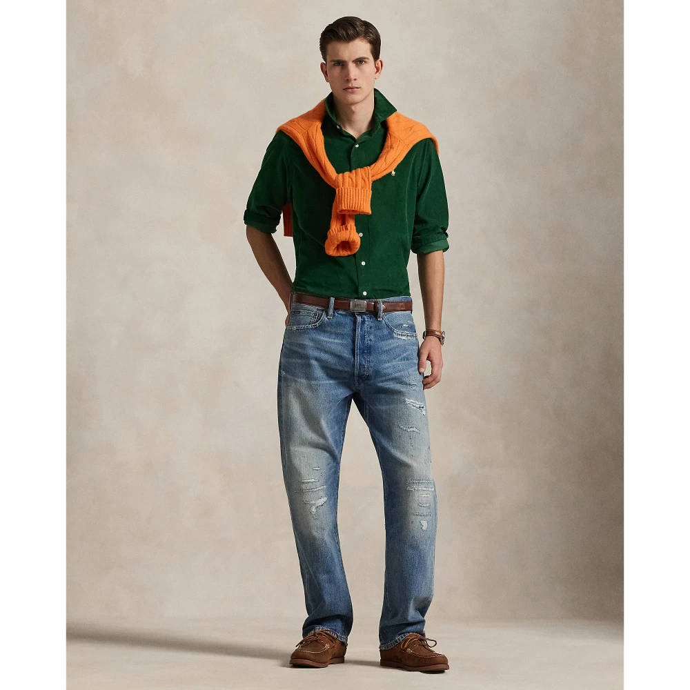 Πουκάμισο Custom Fit από κοτλέ Polo Ralph Lauren