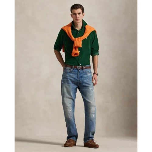 Πουκάμισο Custom Fit από κοτλέ Polo Ralph Lauren