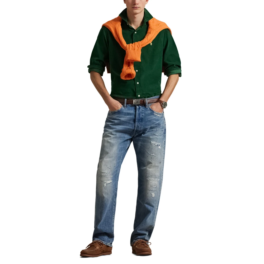 Πουκάμισο Custom Fit από κοτλέ Polo Ralph Lauren