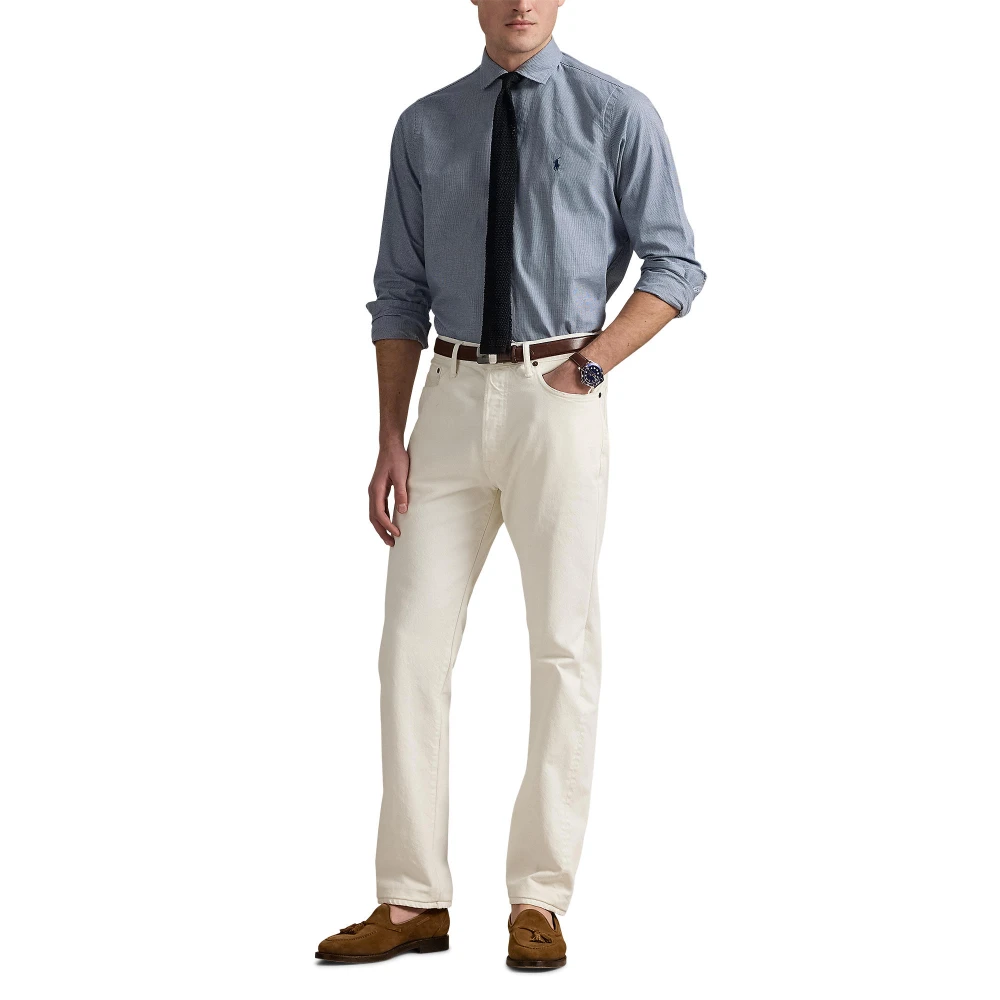 Πουκάμισο Custom Fit Houndstooth από βαμβακερό twill Polo Ralph Lauren