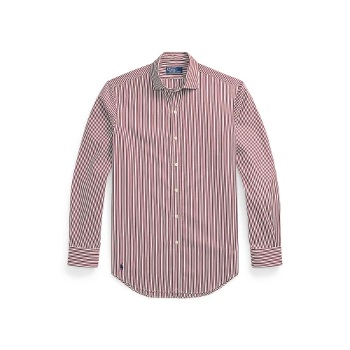 Πουκάμισο Custom Fit Striped από ποπλίνα Polo Ralph Lauren