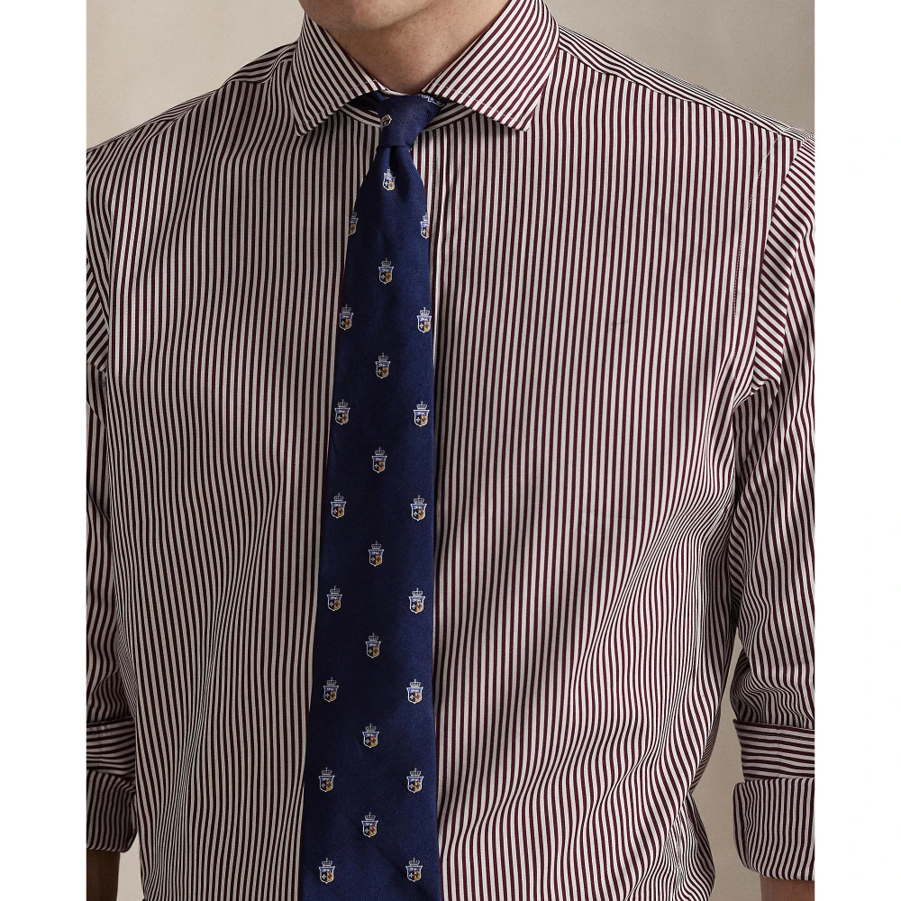 Πουκάμισο Custom Fit Striped από ποπλίνα Polo Ralph Lauren