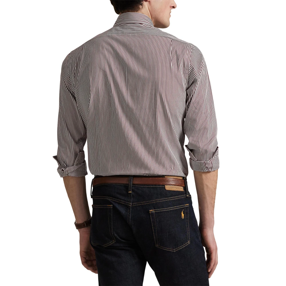 Πουκάμισο Custom Fit Striped από ποπλίνα Polo Ralph Lauren
