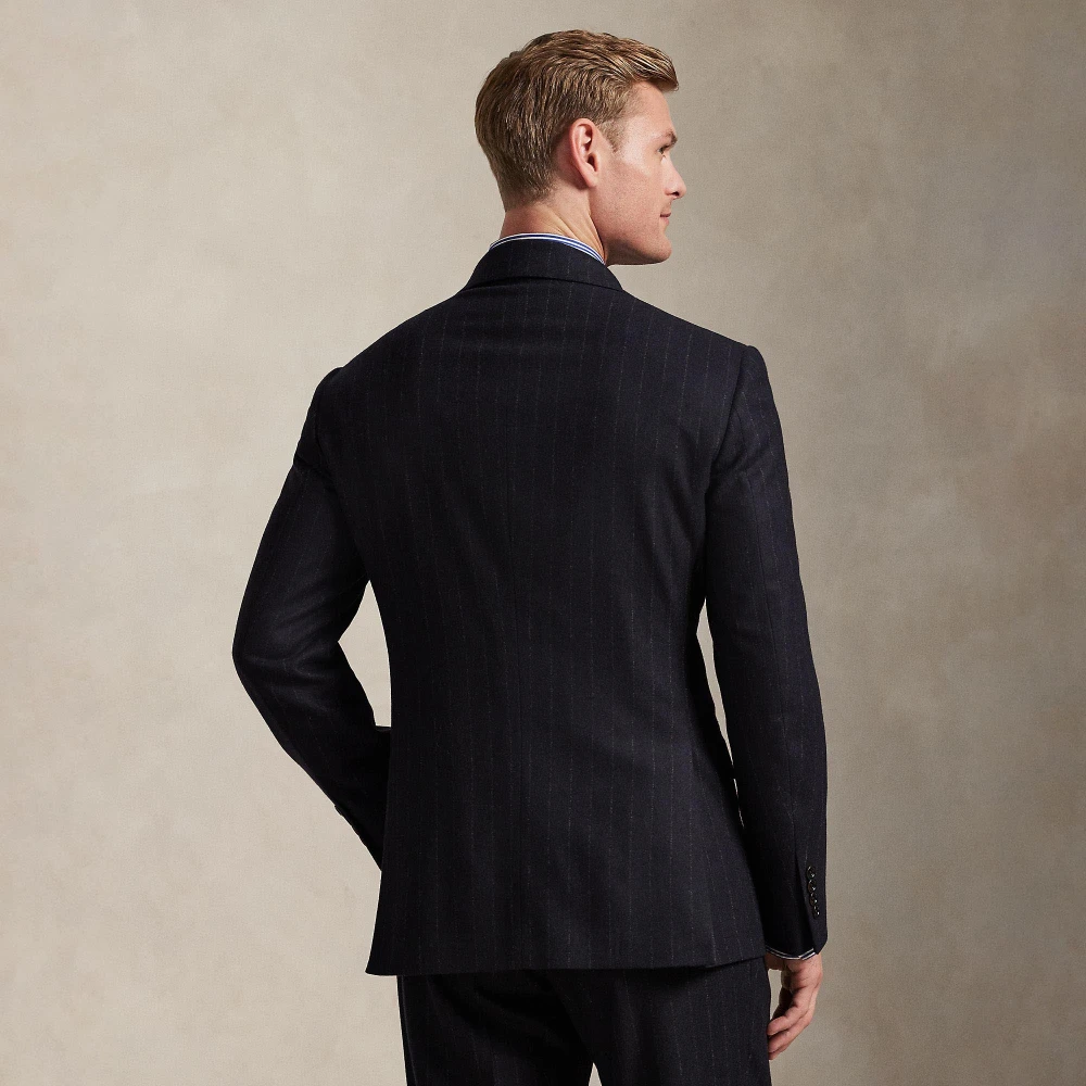 Κοστούμι Polo Tailored με ρίγες από μάλλινο ύφασμα Polo Ralph Lauren