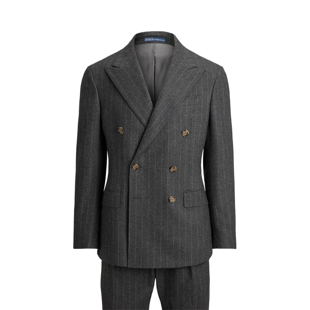 Κοστούμι Polo Tailored με ρίγες από μάλλινο ύφασμα Polo Ralph Lauren