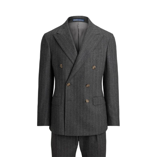 Κοστούμι Polo Tailored με ρίγες από μάλλινο ύφασμα Polo Ralph Lauren