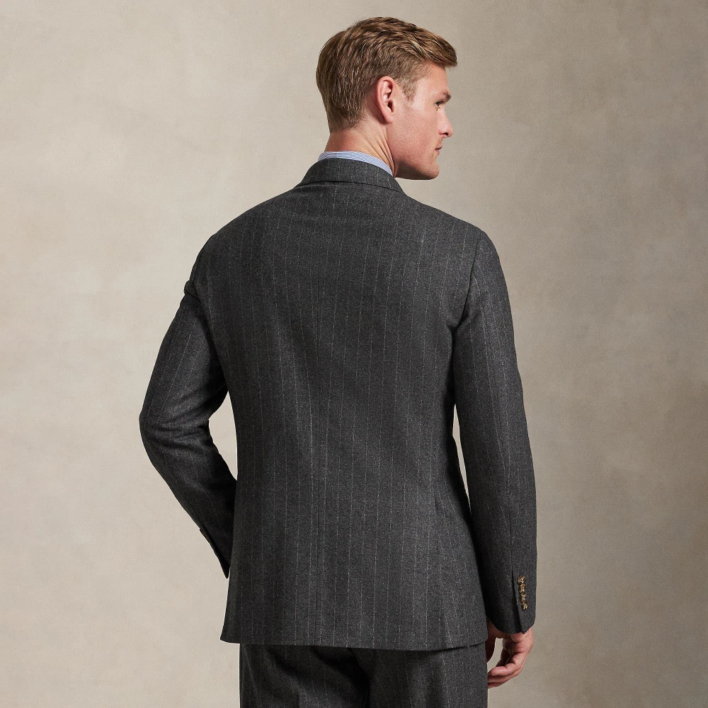 Κοστούμι Polo Tailored με ρίγες από μάλλινο ύφασμα Polo Ralph Lauren