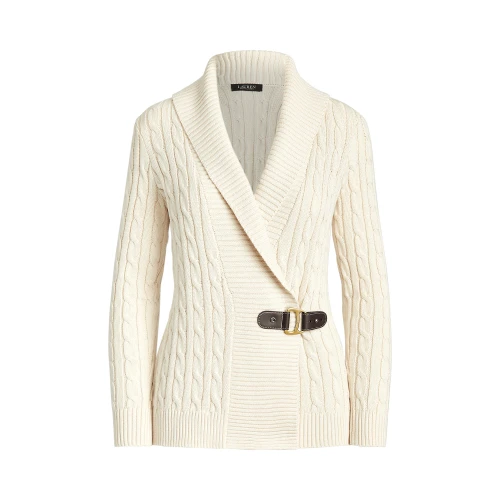 Πλεκτή Μπλούζα από Βαμβάκι με Αγκράφα Lauren Ralph Lauren