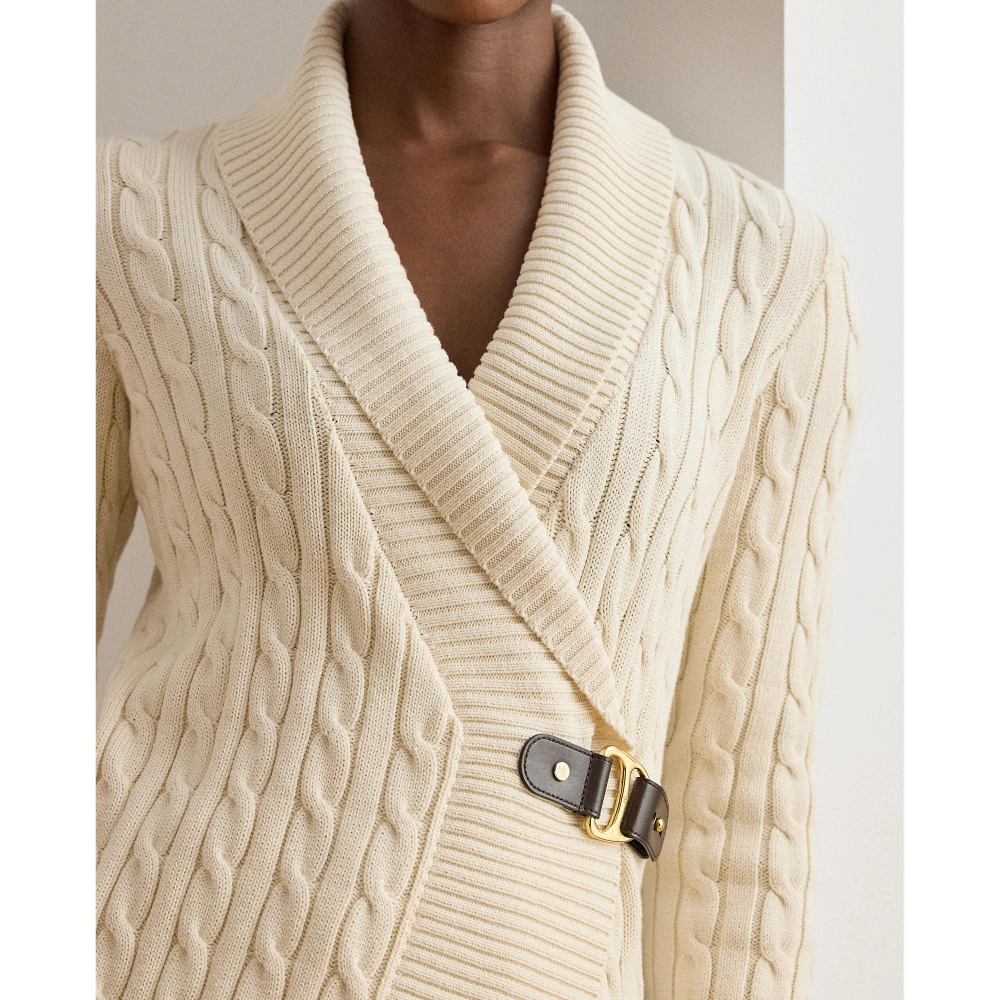 Πλεκτή Μπλούζα από Βαμβάκι με Αγκράφα Lauren Ralph Lauren