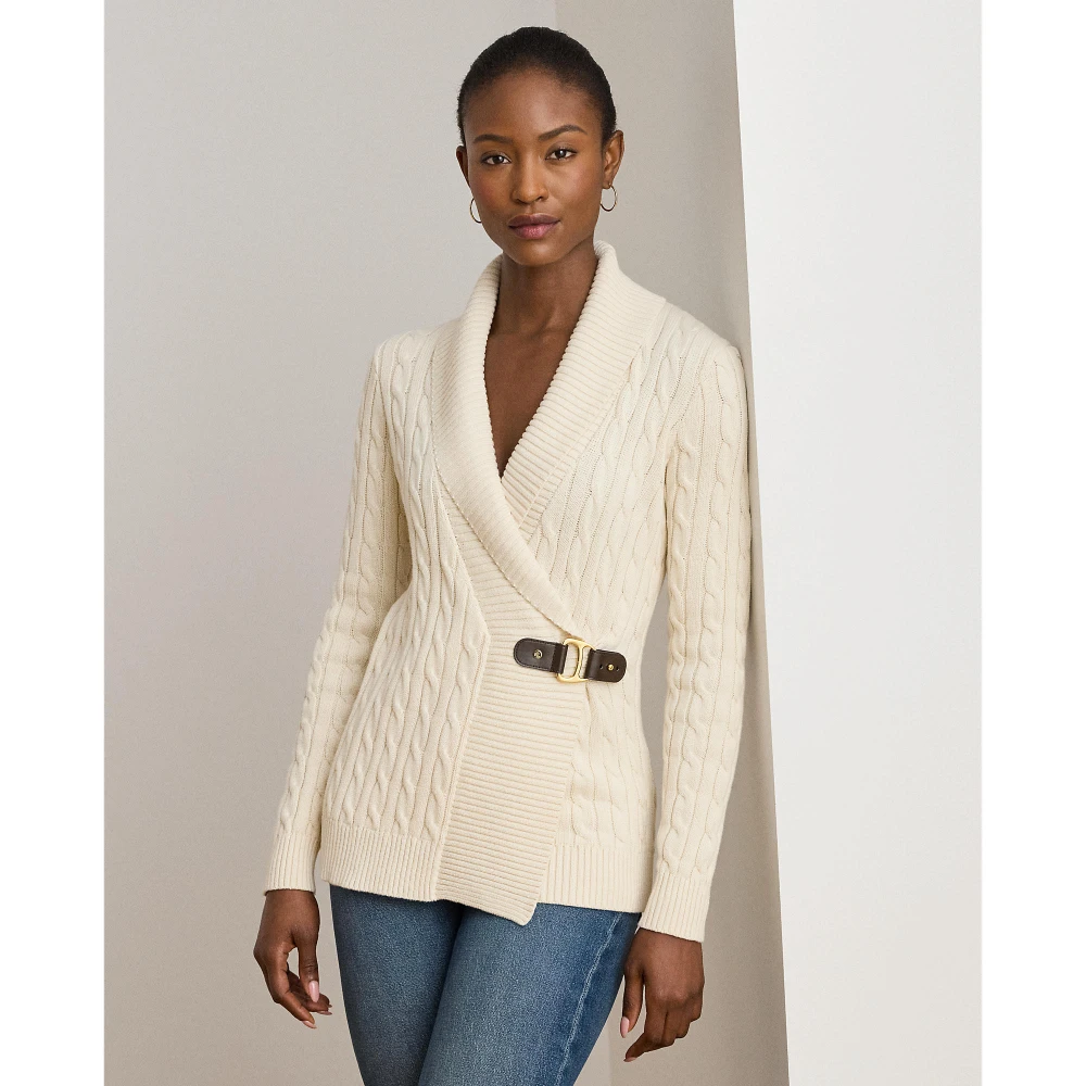 Πλεκτή Μπλούζα από Βαμβάκι με Αγκράφα Lauren Ralph Lauren