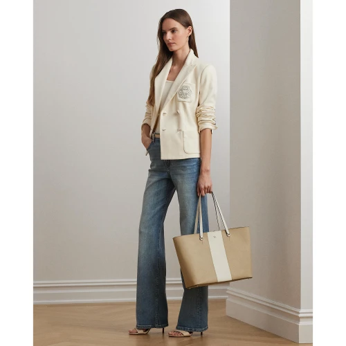 Σακάκι Bullion Jacquard με Διπλό Κούμπωμα Lauren Ralph Lauren