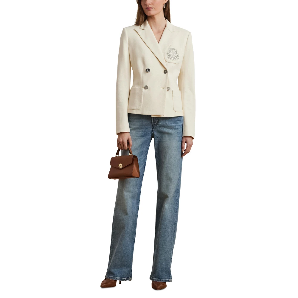 Σακάκι Bullion Jacquard με Διπλό Κούμπωμα Lauren Ralph Lauren