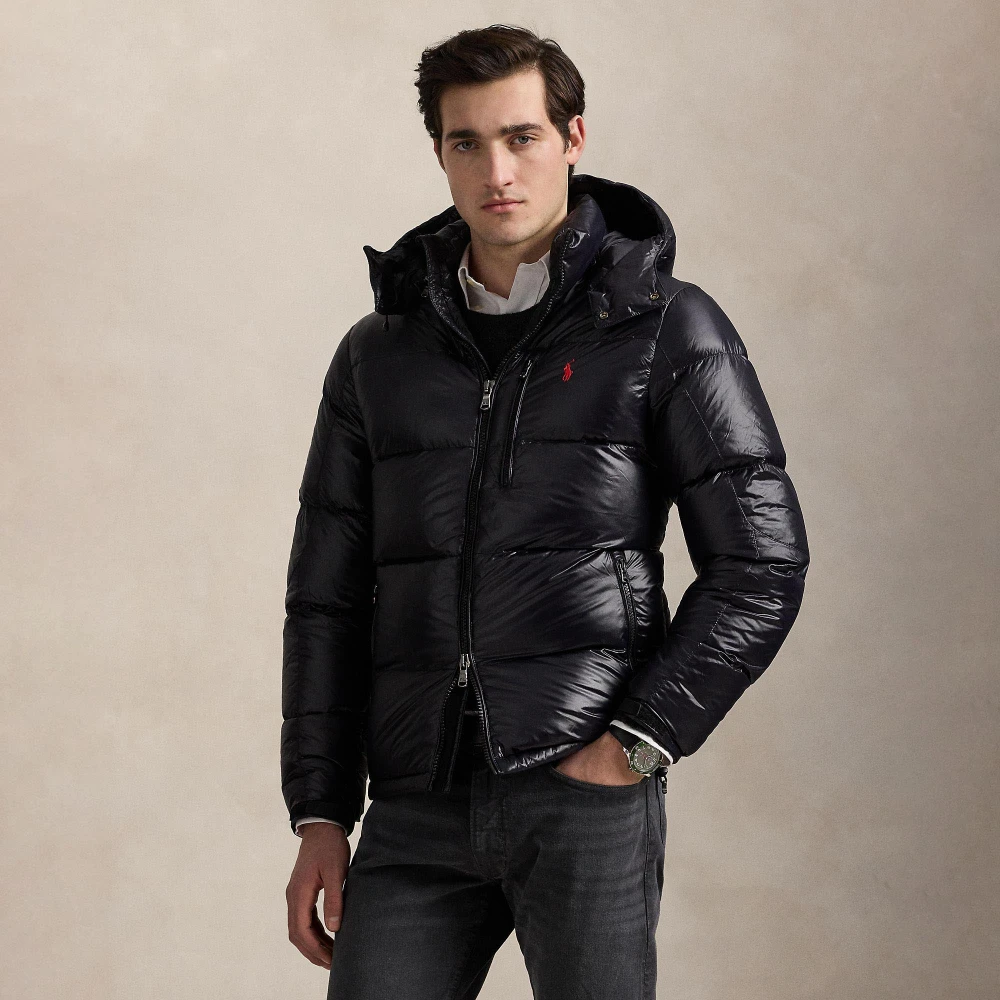 Γυαλιστερό Μπουφάν Gorham με Πούπουλο Polo Ralph Lauren