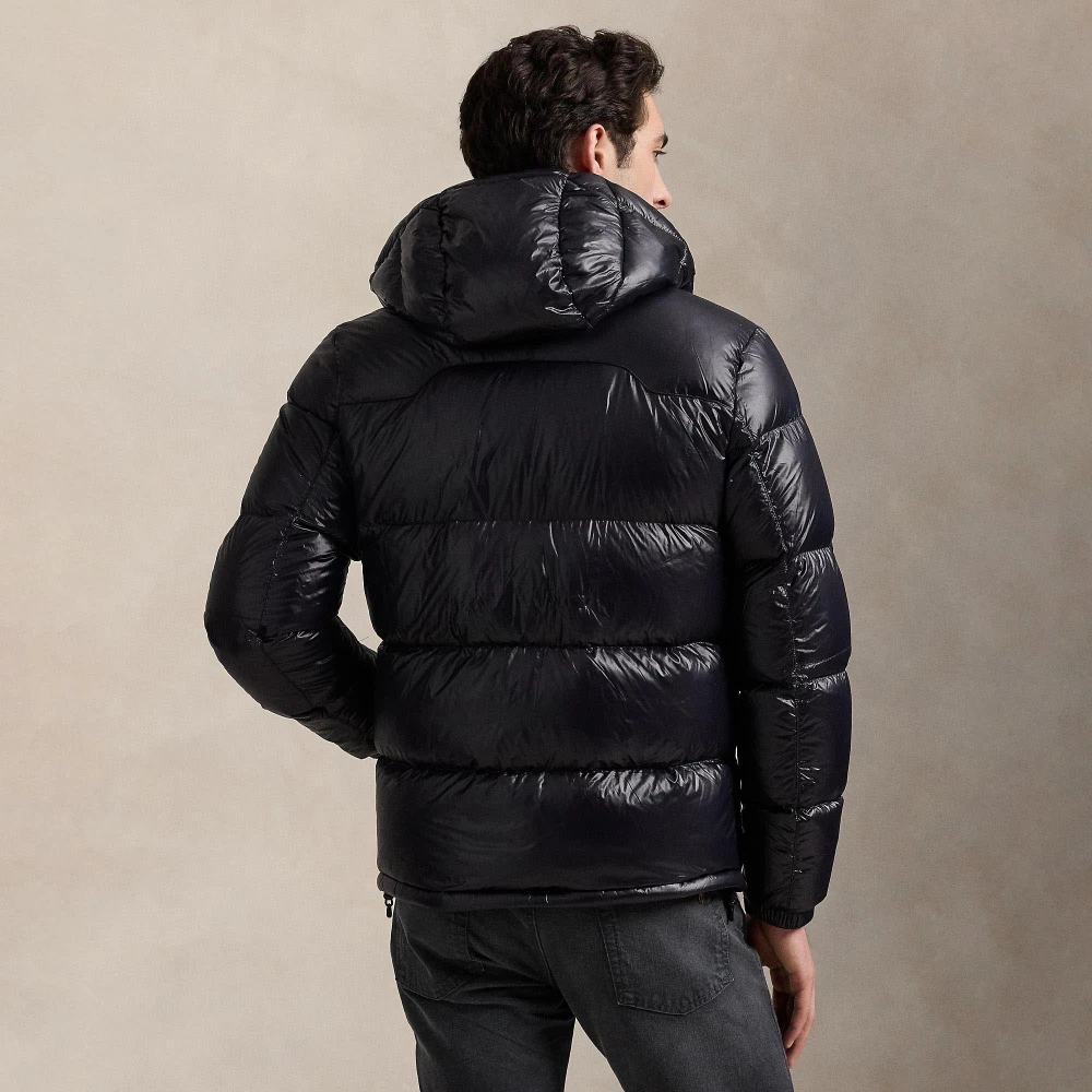 Γυαλιστερό Μπουφάν Gorham με Πούπουλο Polo Ralph Lauren