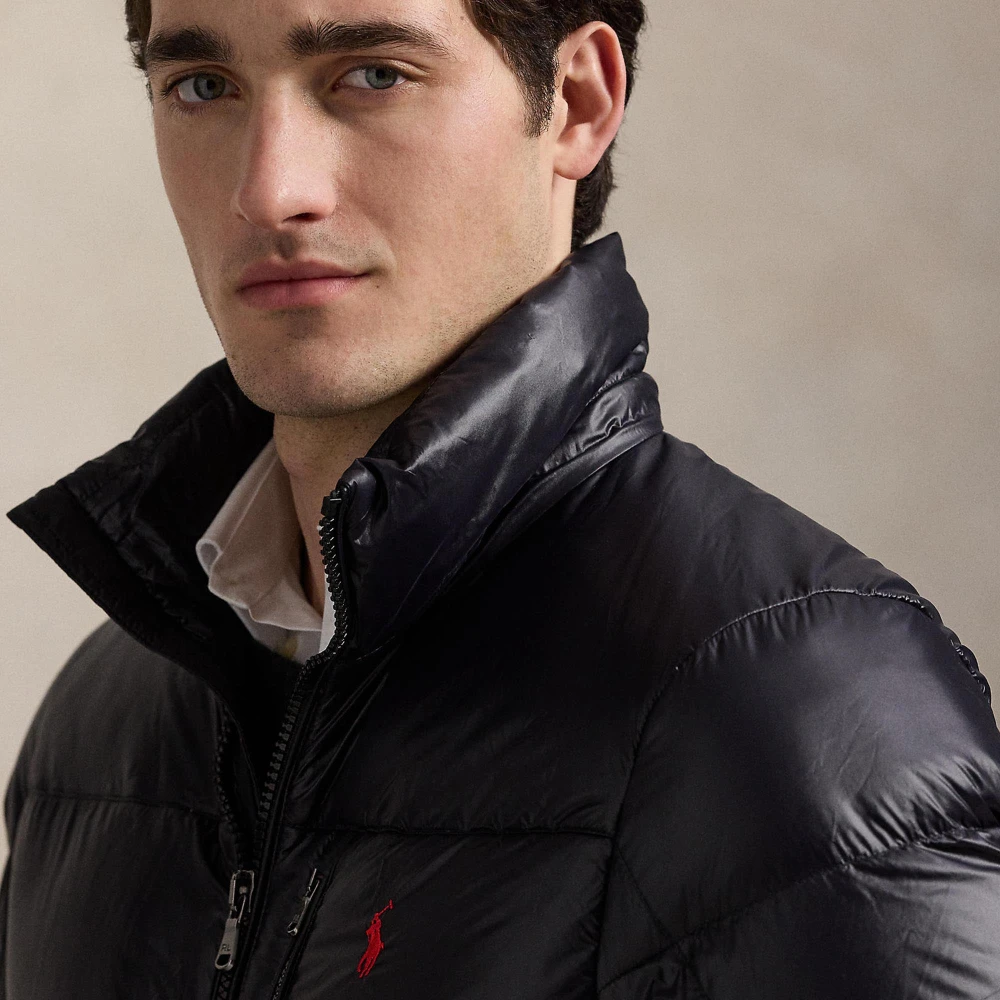 Γυαλιστερό Μπουφάν Gorham με Πούπουλο Polo Ralph Lauren