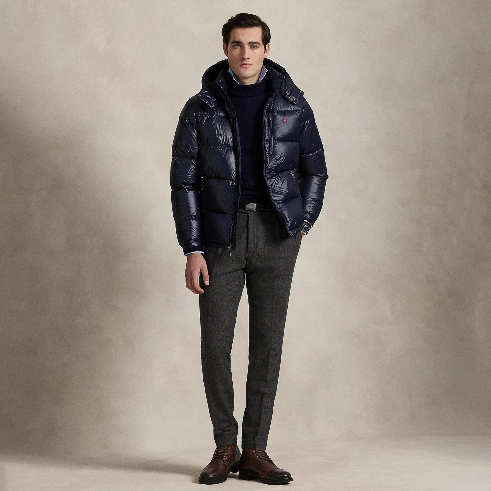 Γυαλιστερό Μπουφάν Gorham με Πούπουλο Polo Ralph Lauren