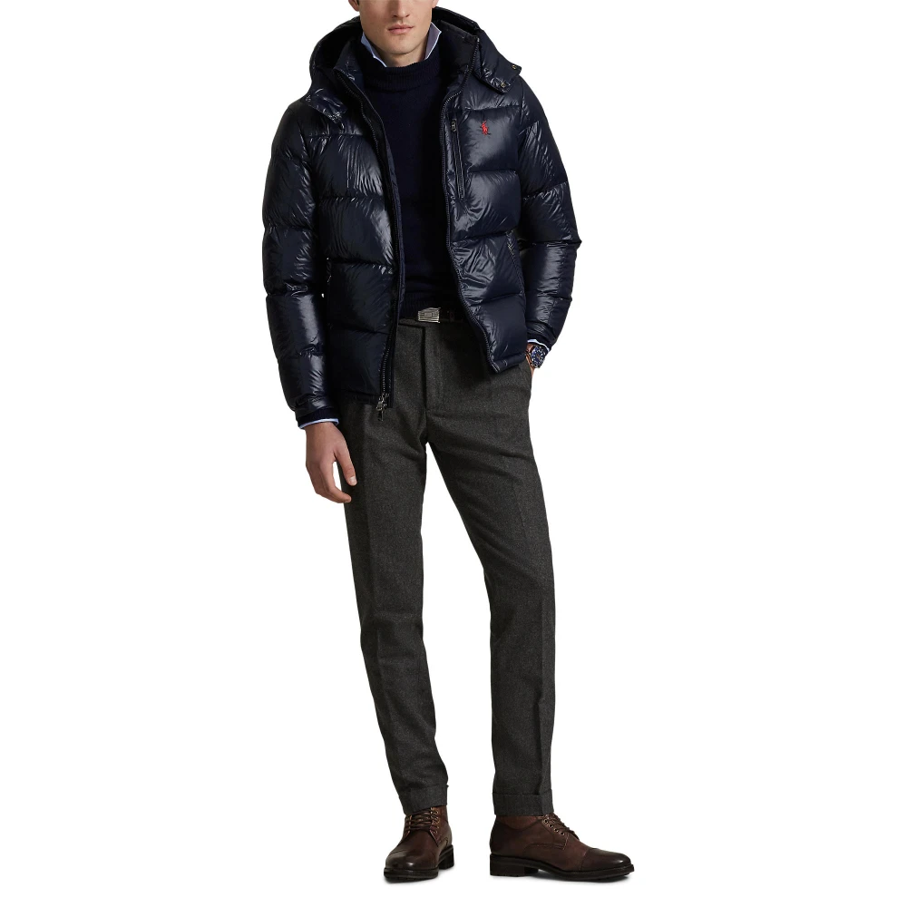 Γυαλιστερό Μπουφάν Gorham με Πούπουλο Polo Ralph Lauren