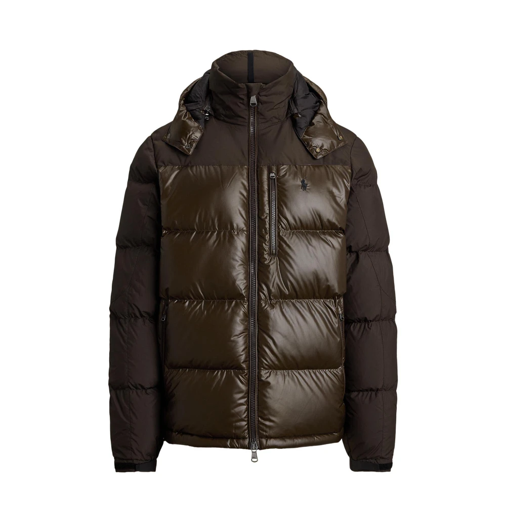 Δίχρωμο Μπουφάν Gorham με Πούπουλο Polo Ralph Lauren