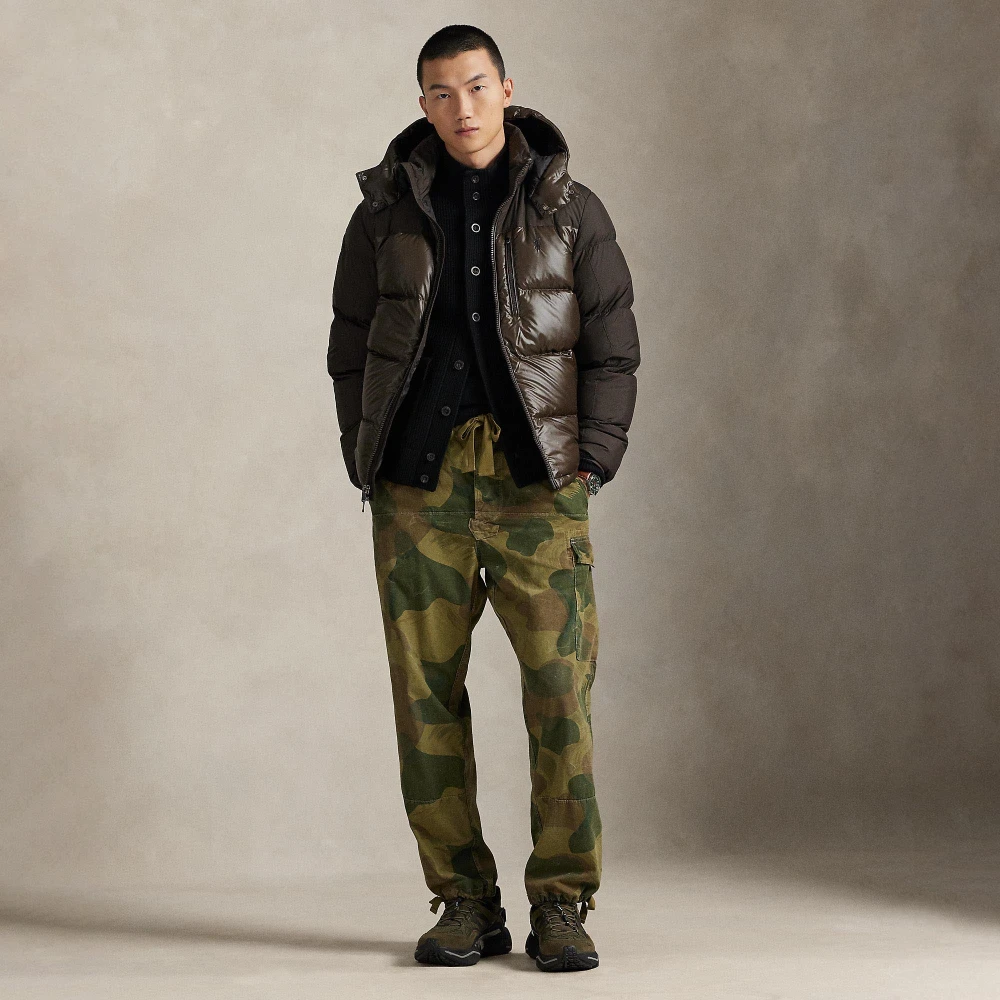 Δίχρωμο Μπουφάν Gorham με Πούπουλο Polo Ralph Lauren