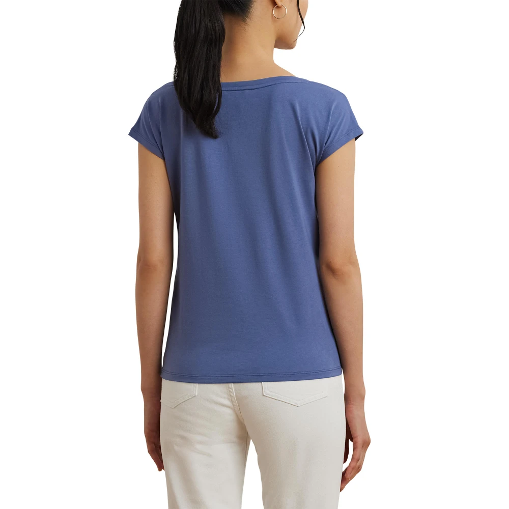 Jersey T-shirt με μείγμα βαμβακιού και γραφικό τύπωμα Lauren Ralph Lauren