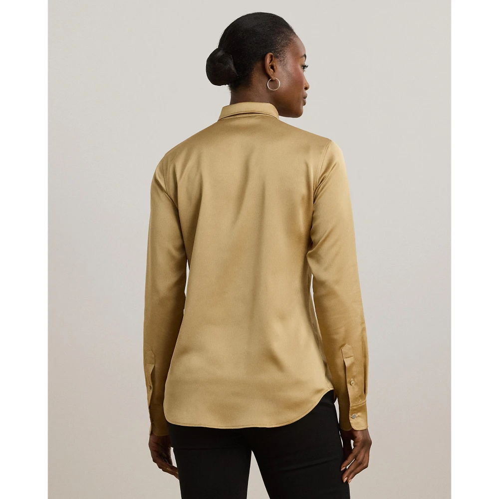 Πουκάμισο Classic Fit από Σατέν Charmeuse Lauren Ralph Lauren